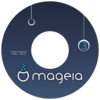Mageia 3 capa de CD/DVD dedicada a Eugeni com a sua silhueta a preto